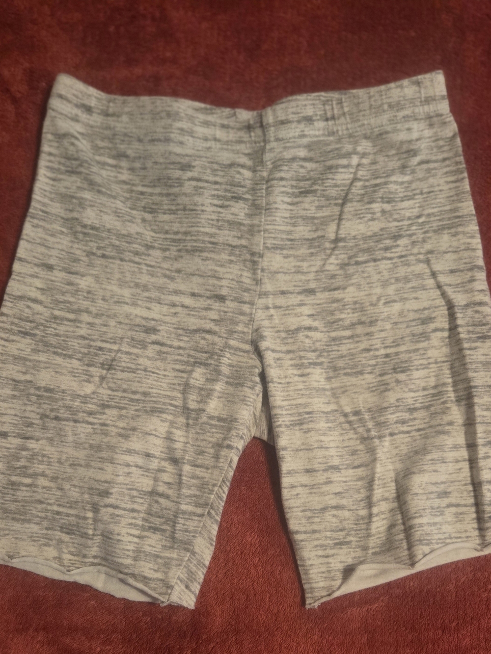 Old Navy Heather Gray Girls' Stretch Active Shorts